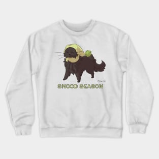 Snood Season Cat Crewneck Sweatshirt